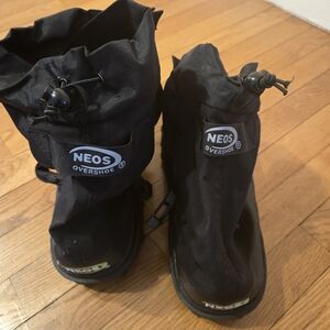 XL NEOS Mens Voyager Waterproof Overshoes In Black